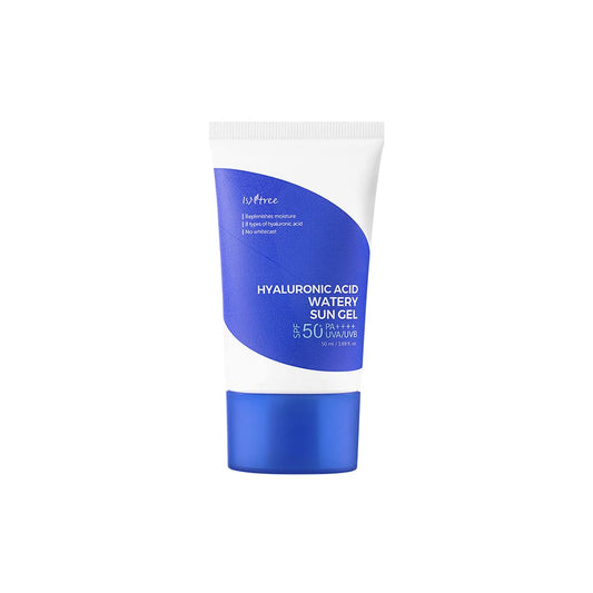 ISNTREE Hyaluronic Acid Watery Sun Gel - Sonnenschutzmittel mit LSF 50+ - meinhautzentrum.de